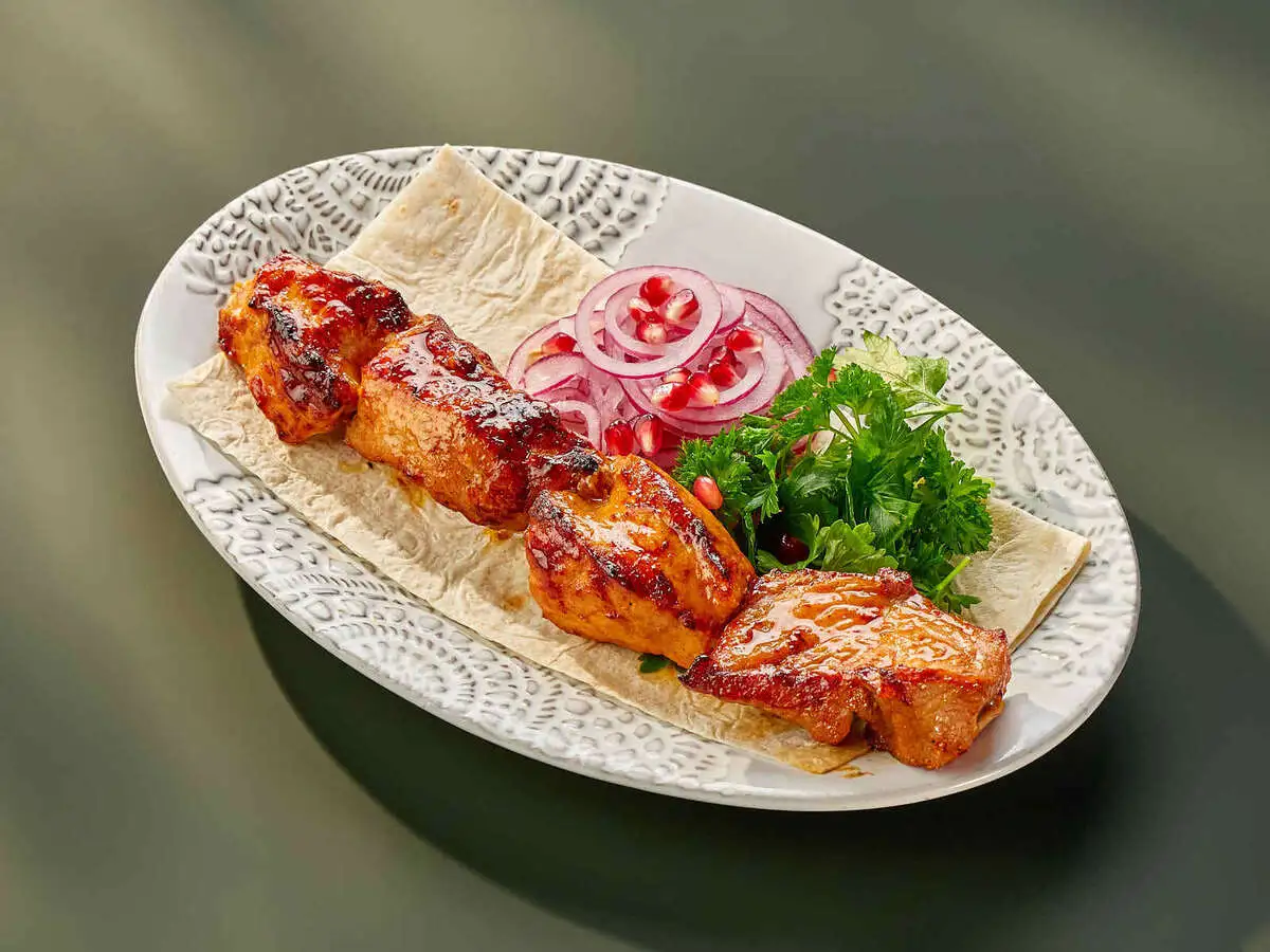 Шашлык из свиной шеи