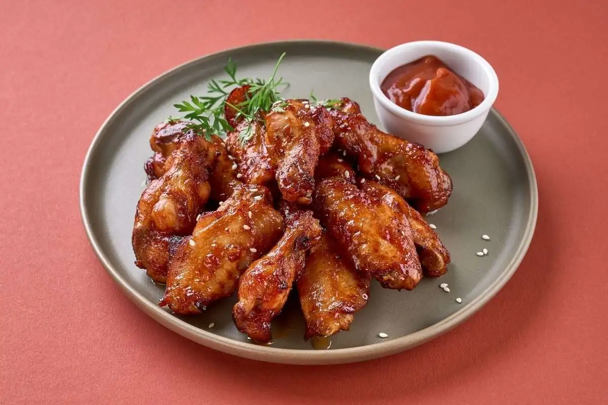 Крылья куриные с соусом Джек Дэ́ниелс