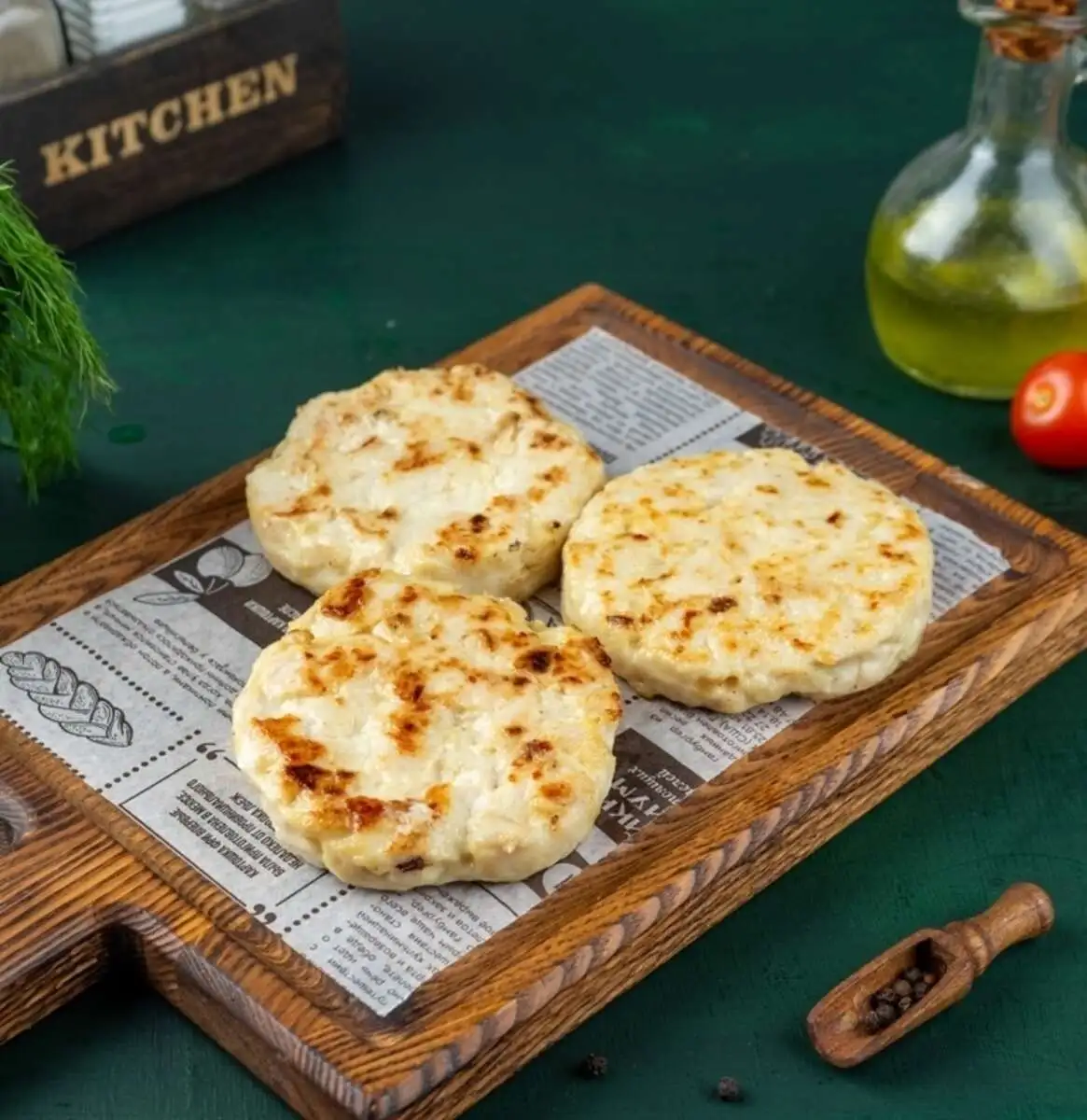 Котлета из курицы по-албански