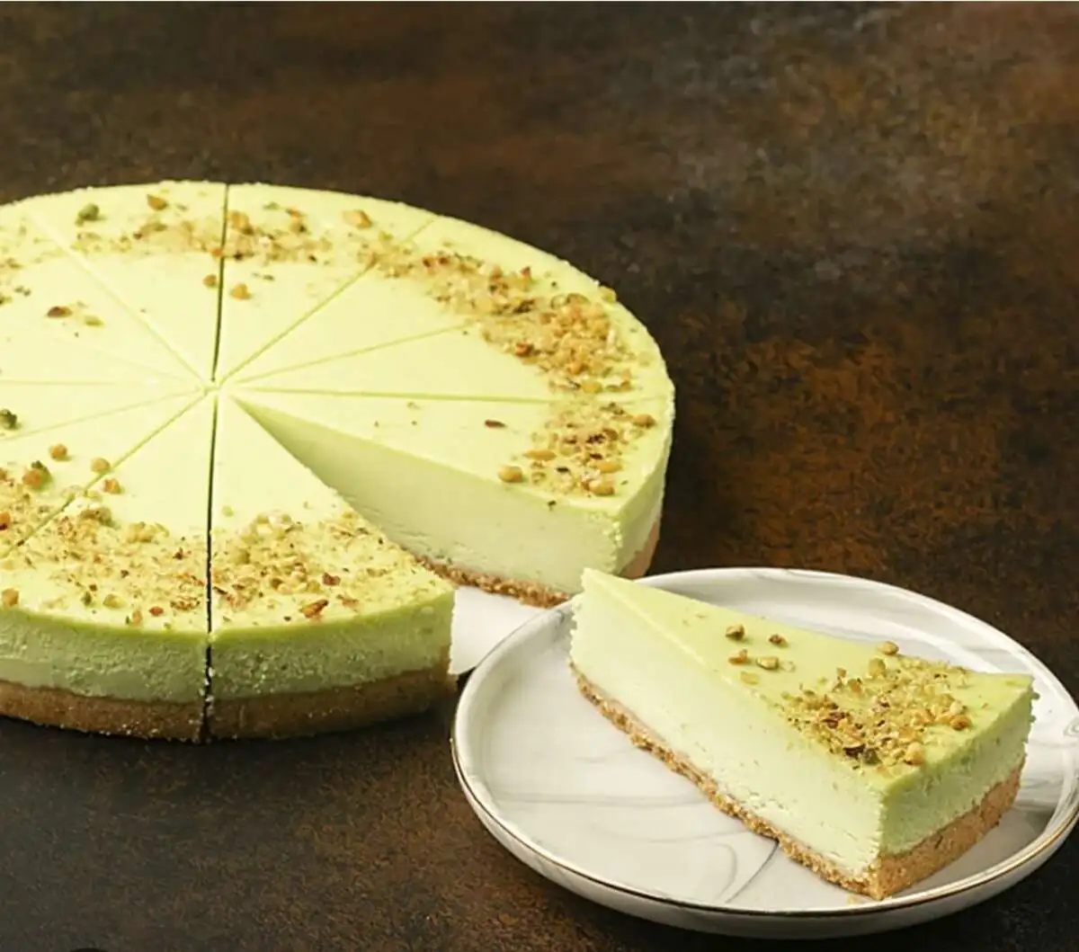 Чизкейк Фисташковый