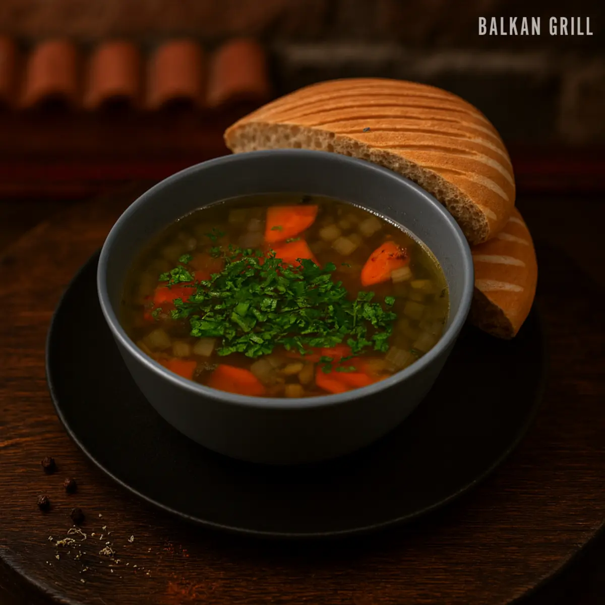 Чорба грибная