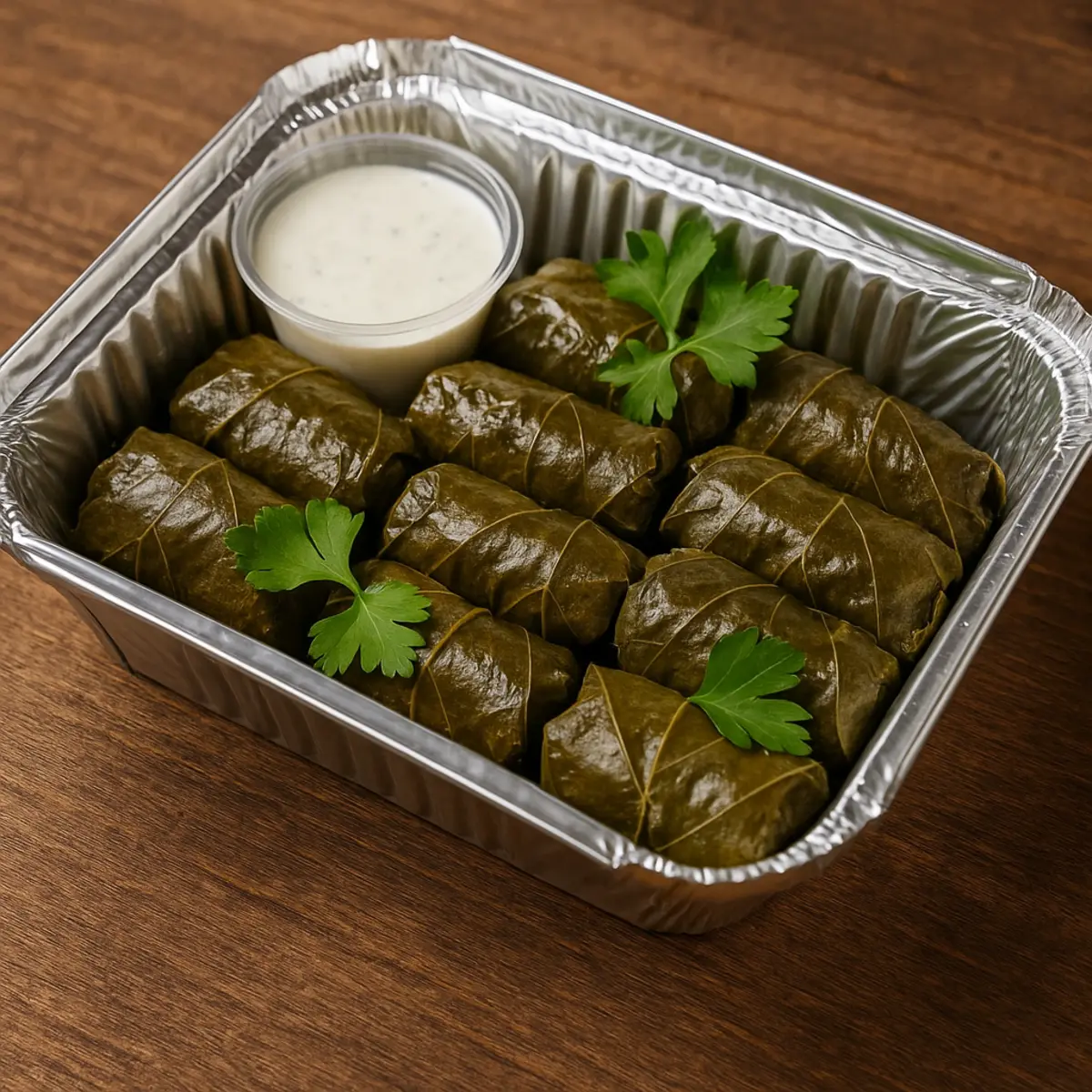 Долма 10 шт. + соус мацони