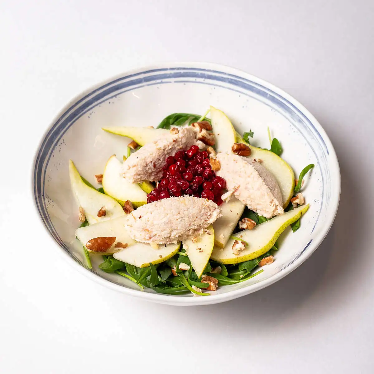 С куриным паштетом и грушей