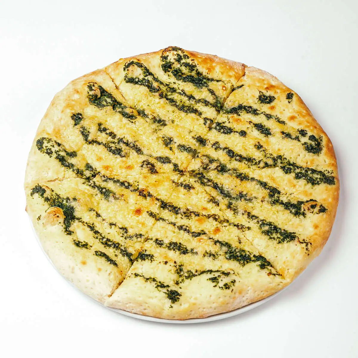 Фокачча с пармезаном и песто