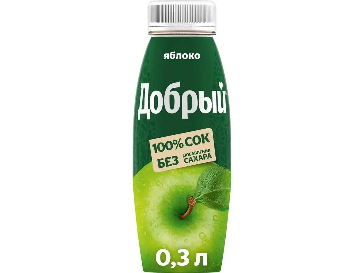 ДОБРЫЙ СОК ЯБЛОКО 0,3л