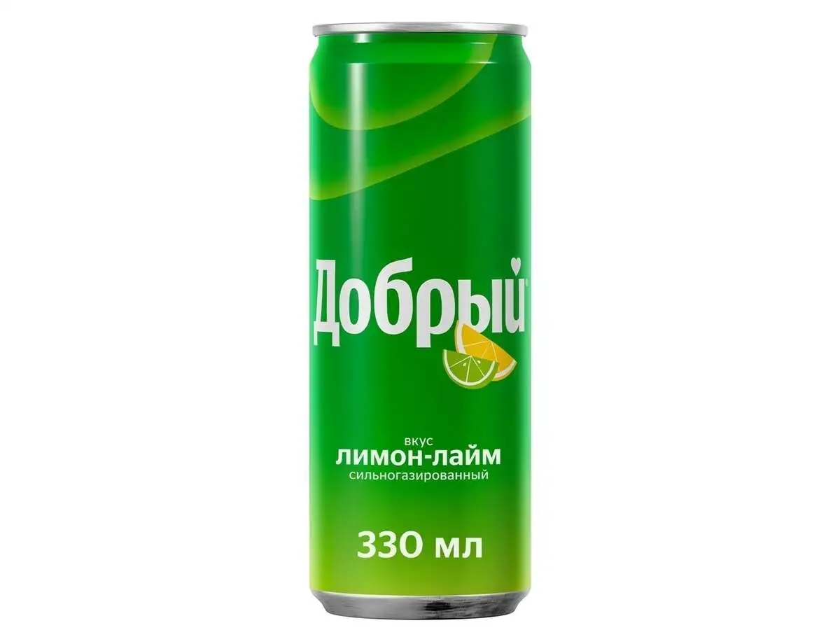 ДОБРЫЙ ЛИМОН ЛАЙМ 0,33 Ж/Б 