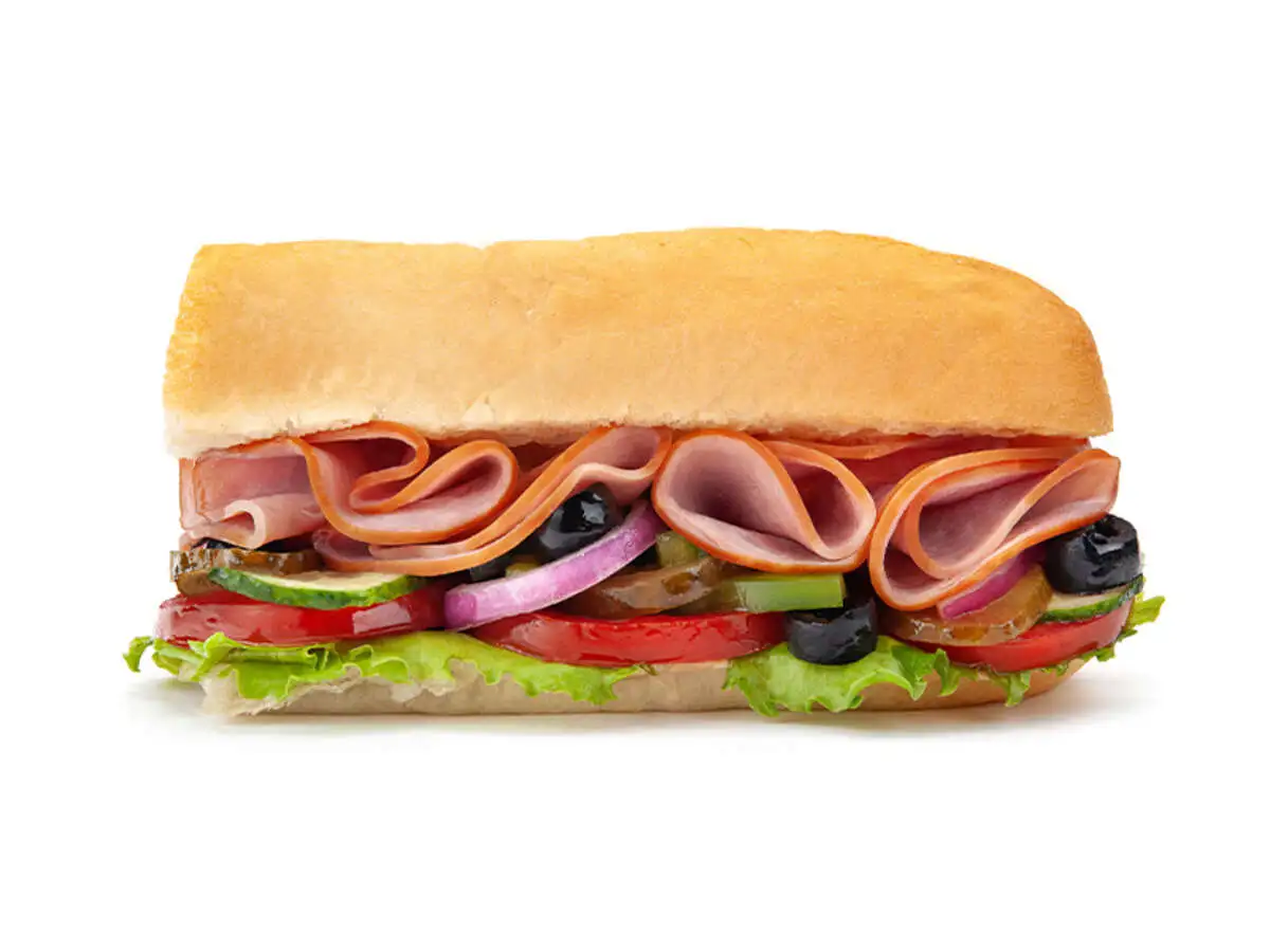 Сэндвич 15 см Ветчина