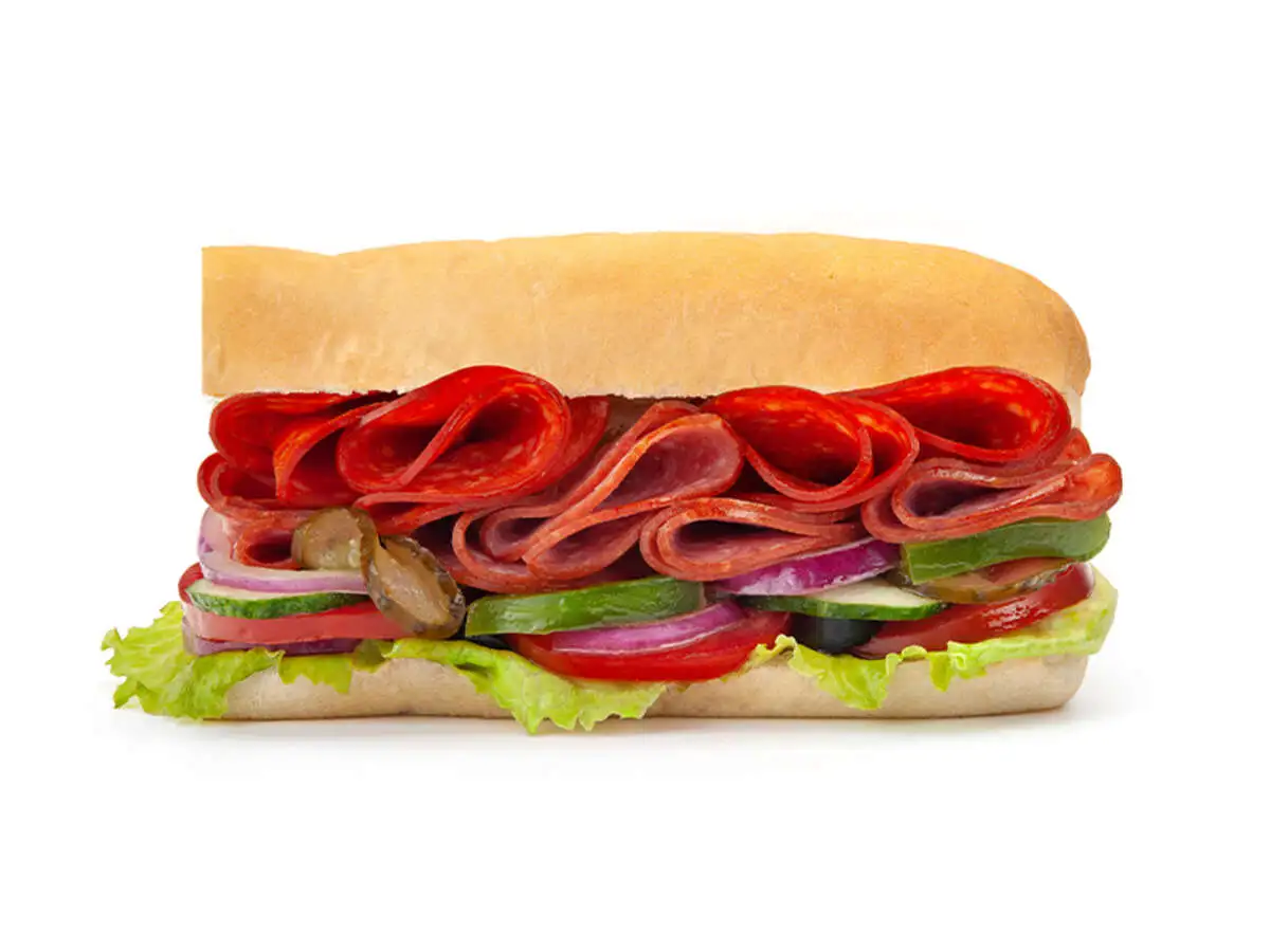 Сэндвич 15 см Острый Итальянский