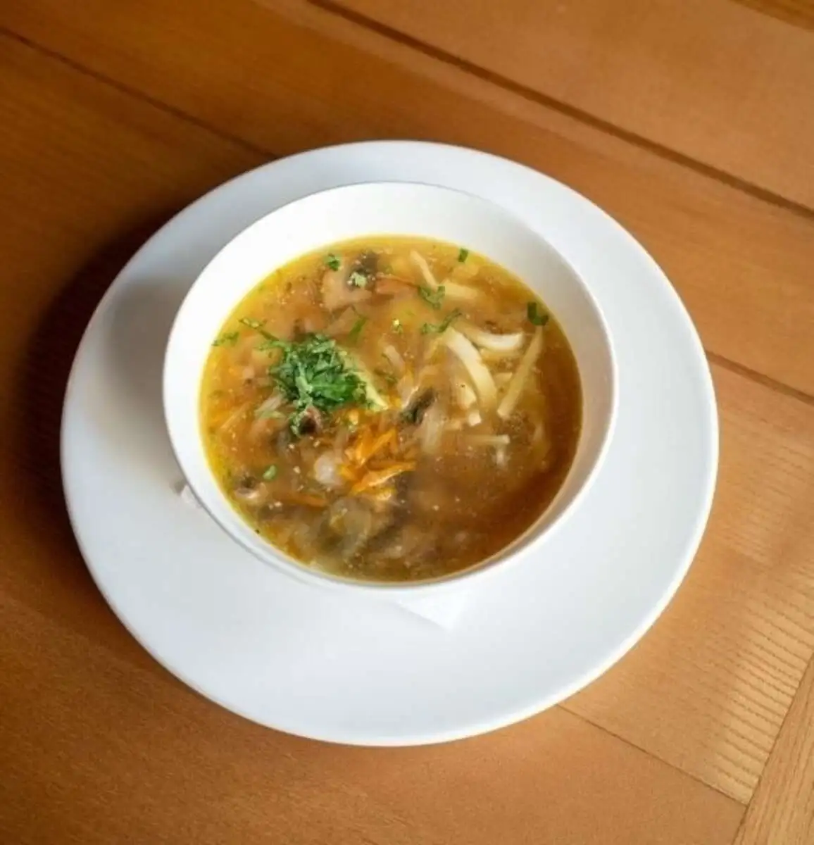 ЛАНЧ ГРИБНОЙ СУП ЛАПША