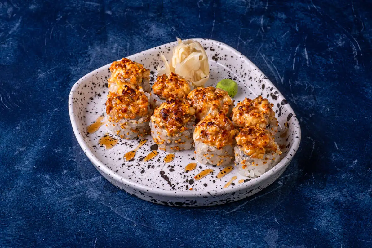 Роллы с запеченым угрем