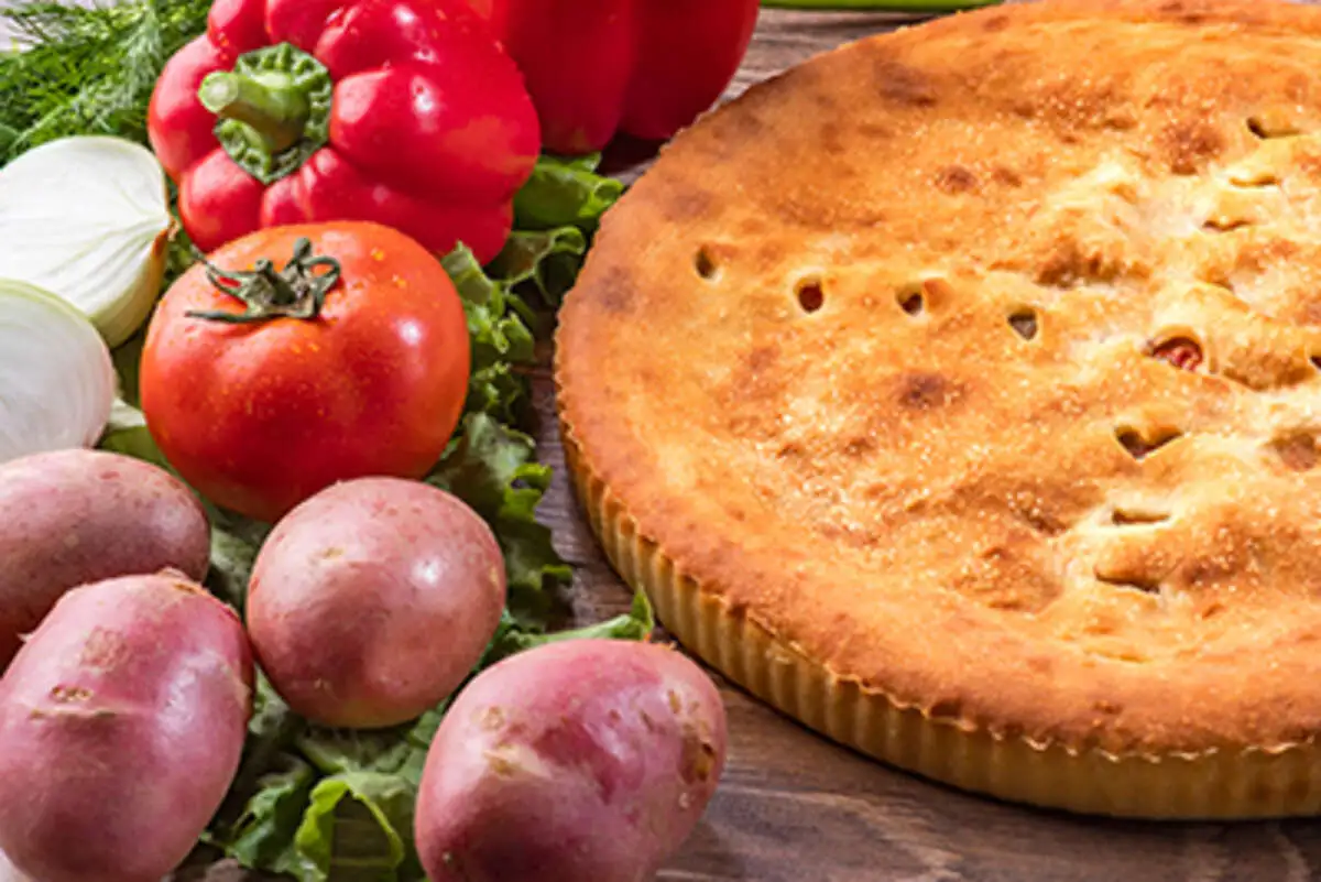 Пирог со стручковой фасолью