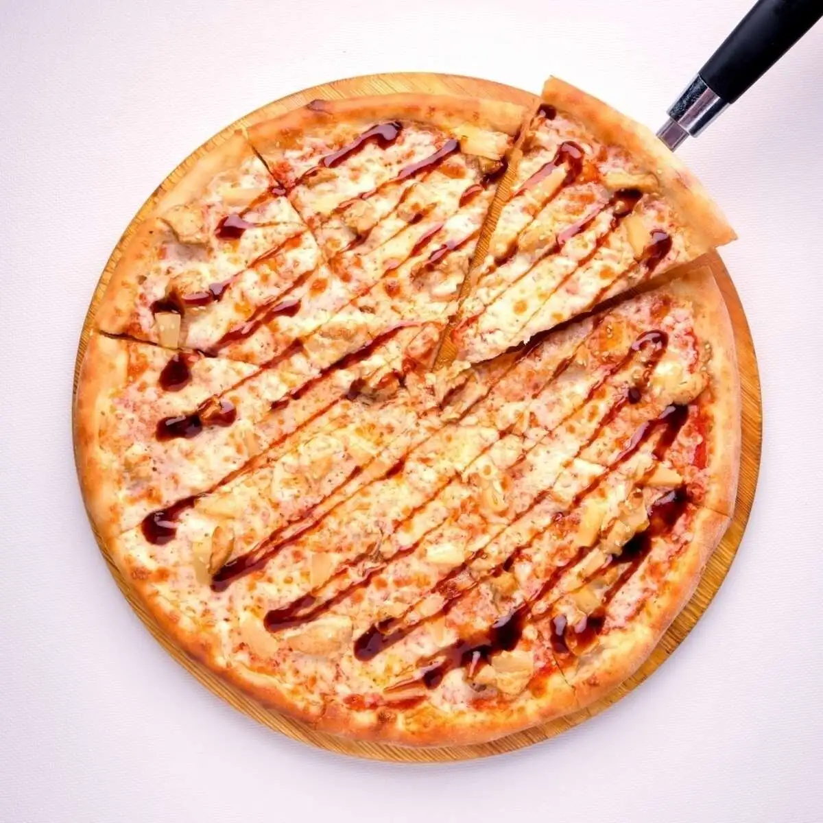 Цыпленок террияки пицца