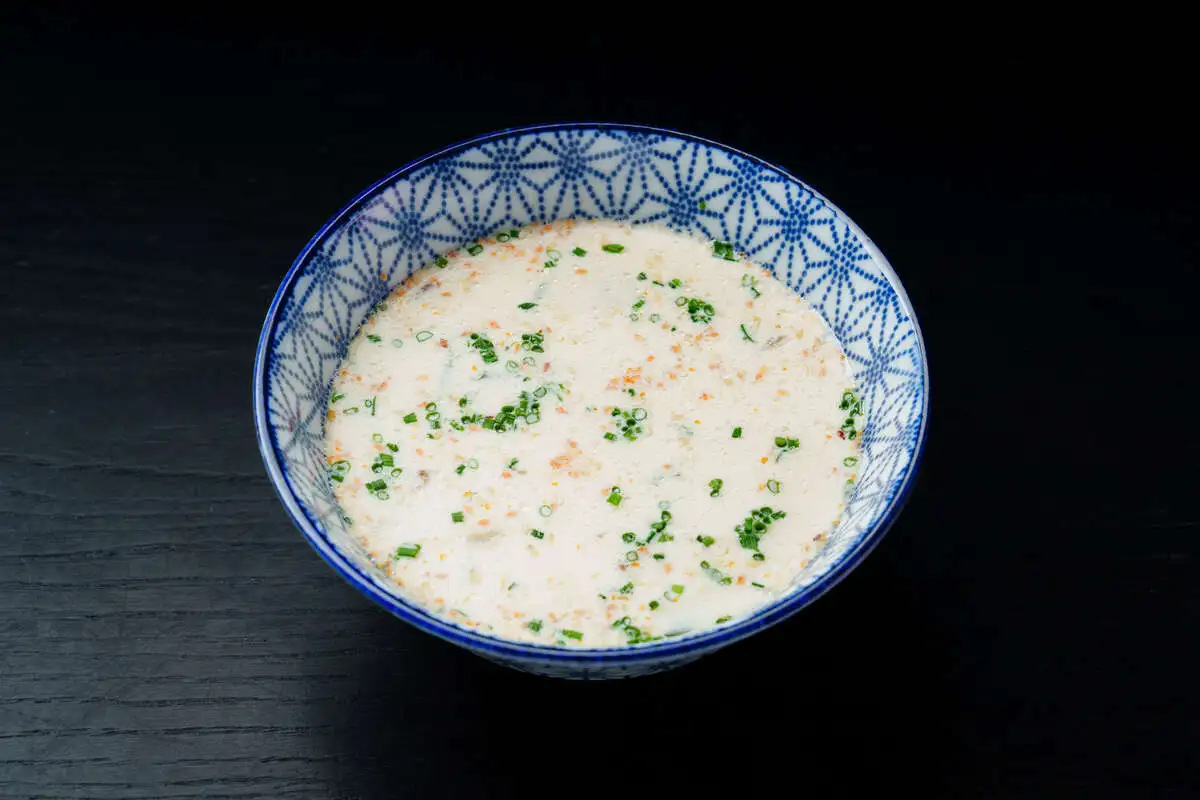 Сливочный мисо с лососем