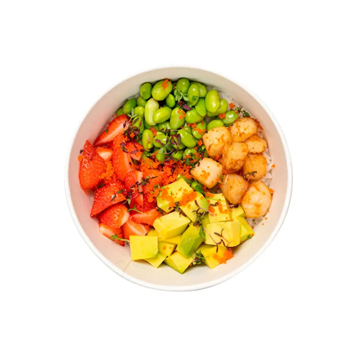 ПОКЕ БОУЛ С ГРЕБЕШКОМ