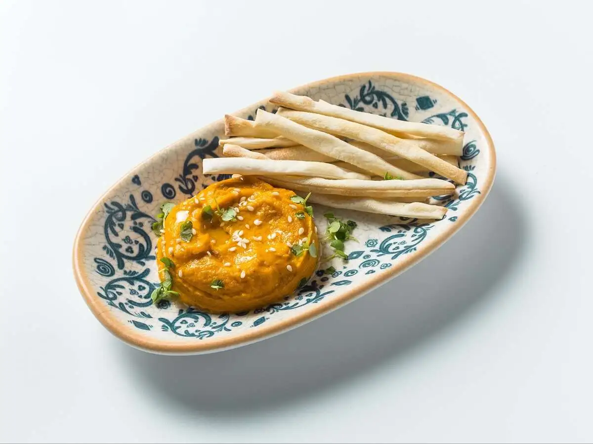 Хумус с печеным перцем 1/70