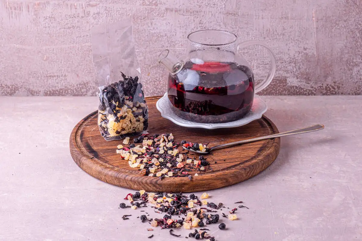 Чай Домашний с черникой