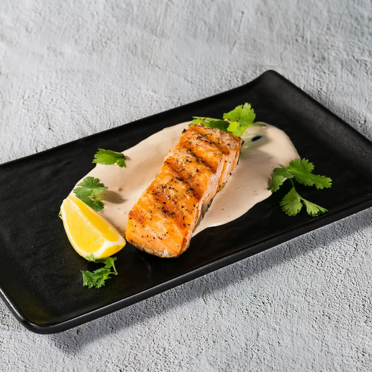 Стейк из лосося