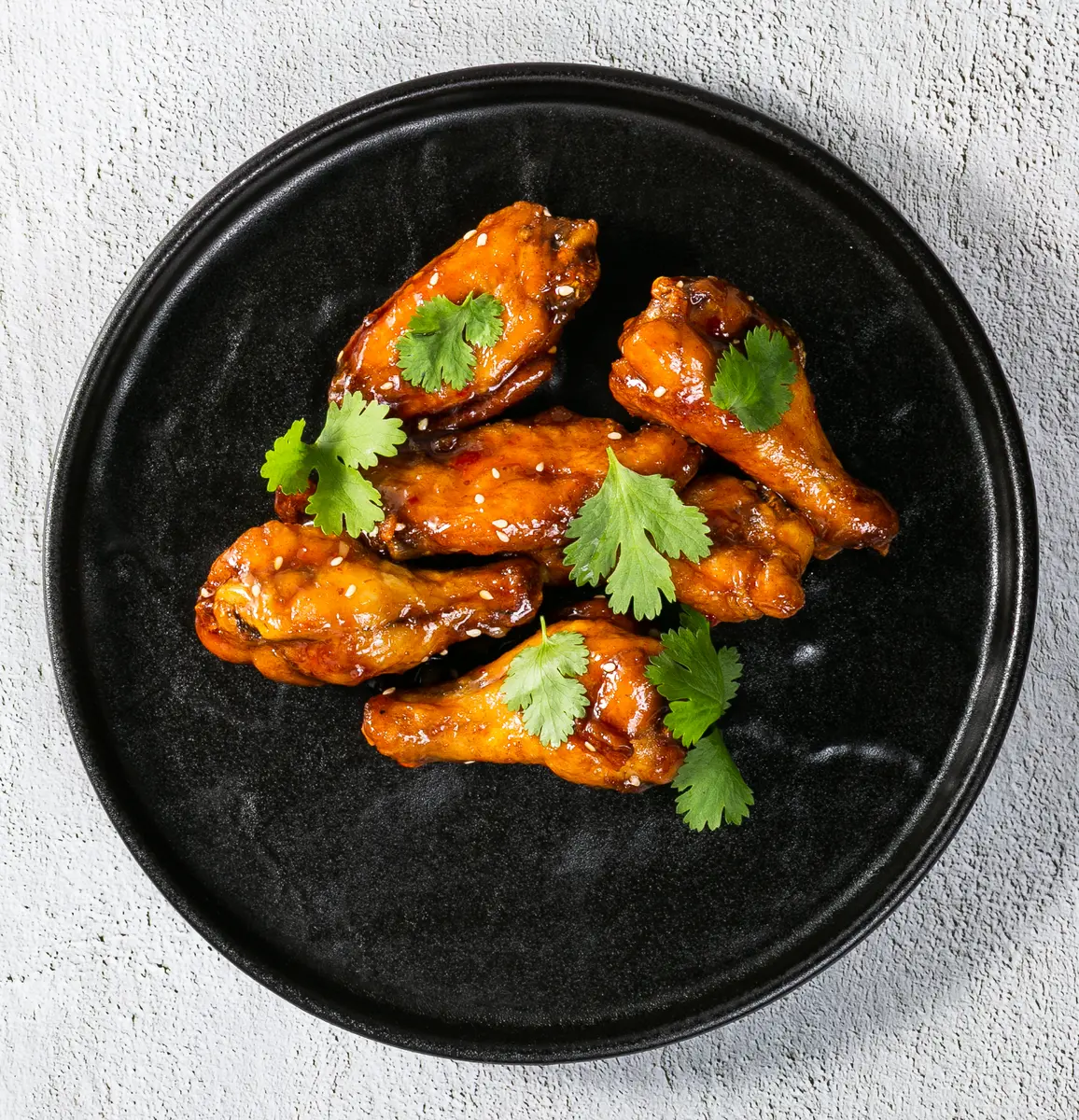 Куриные крылья в азиатской глазури/двойная порция