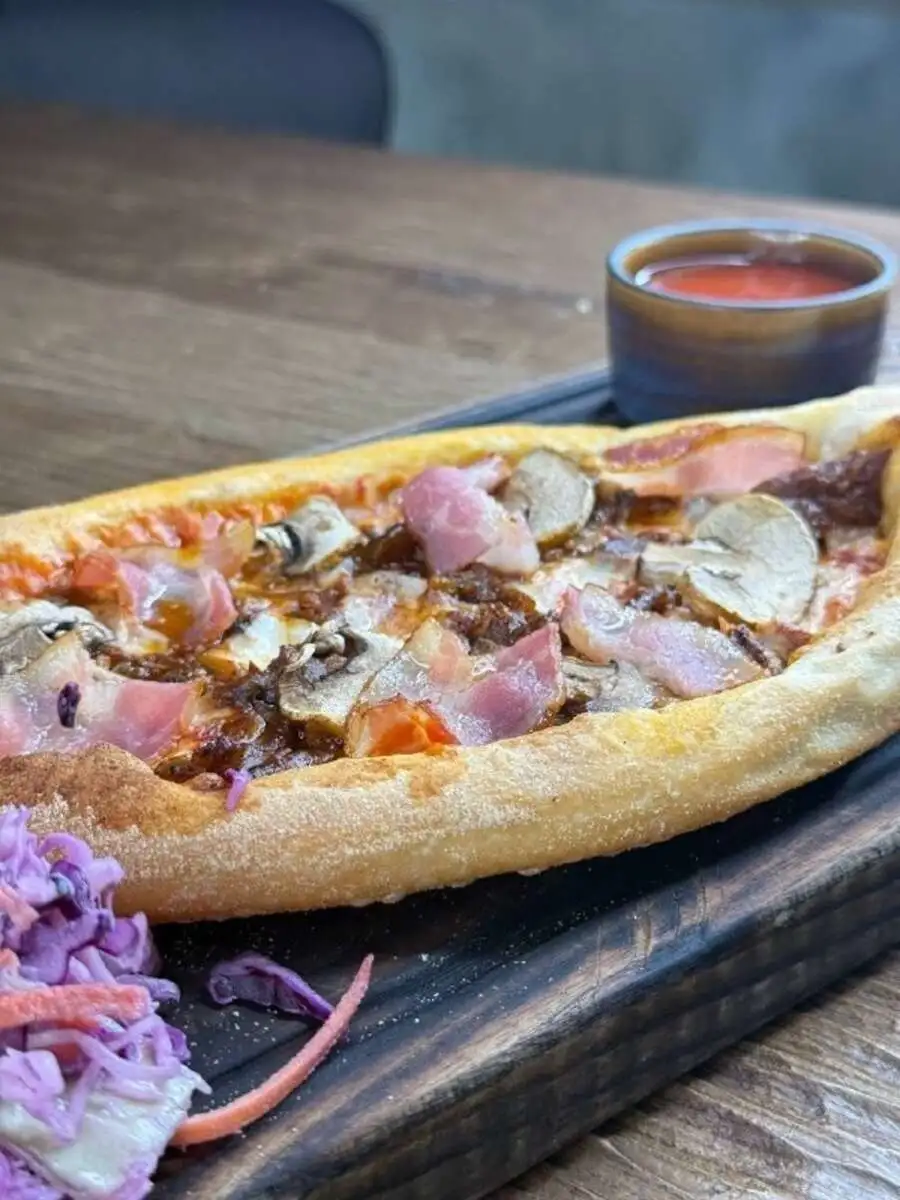 Пицца барбекю 220гр.