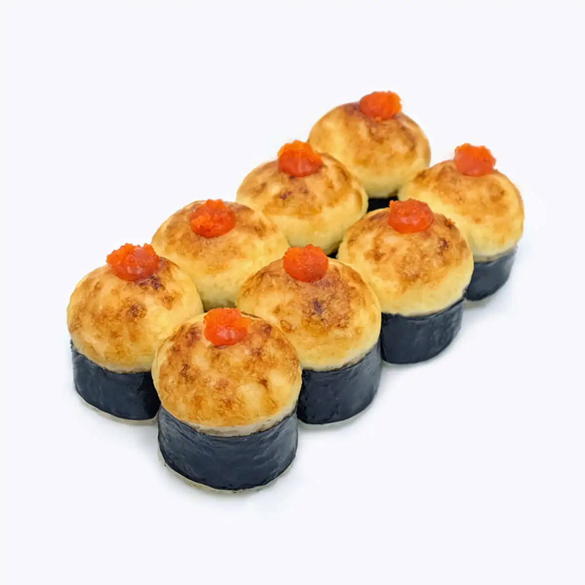 Запеченный ролл с лососем 