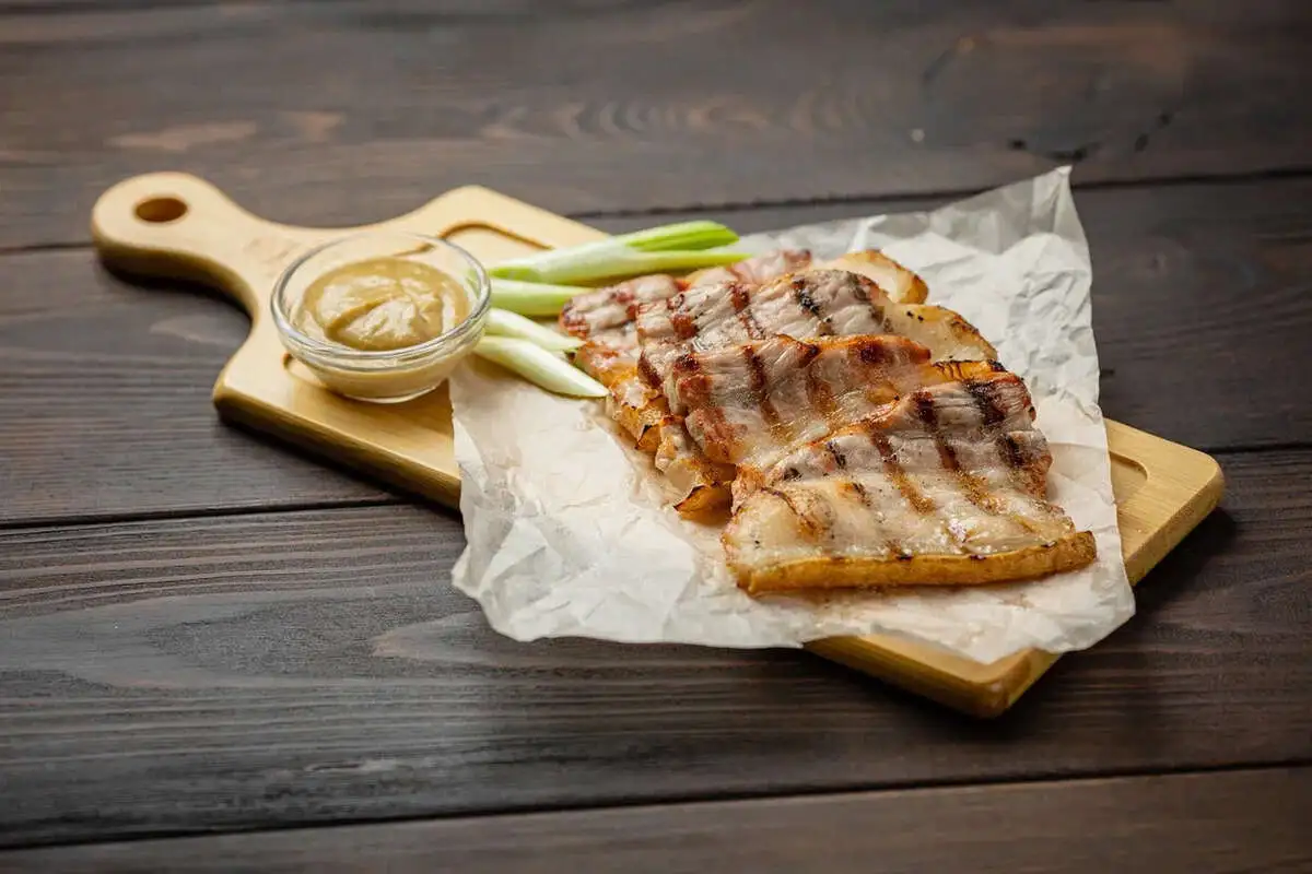 Жареная грудинка