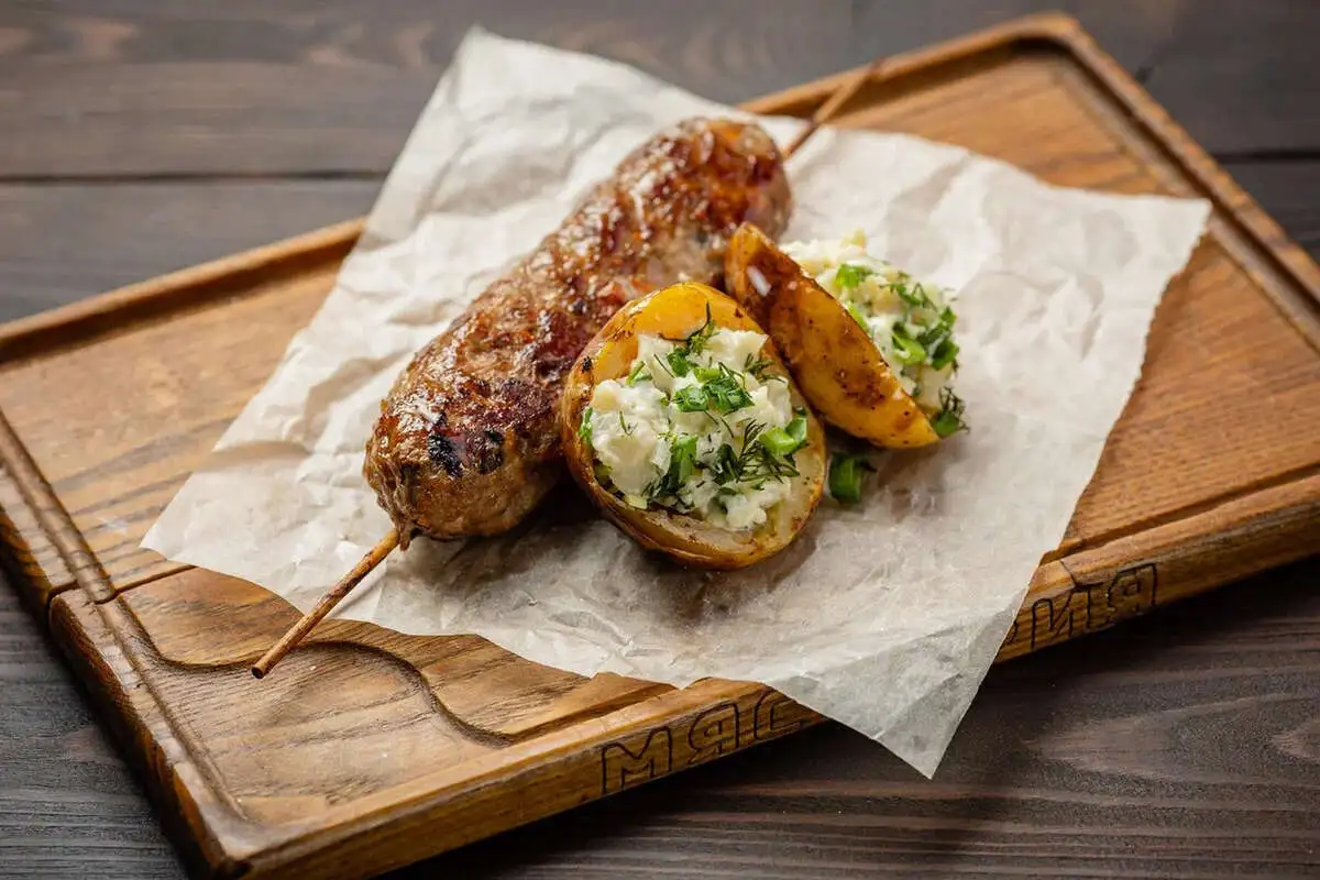 Люля-кебаб из свинины