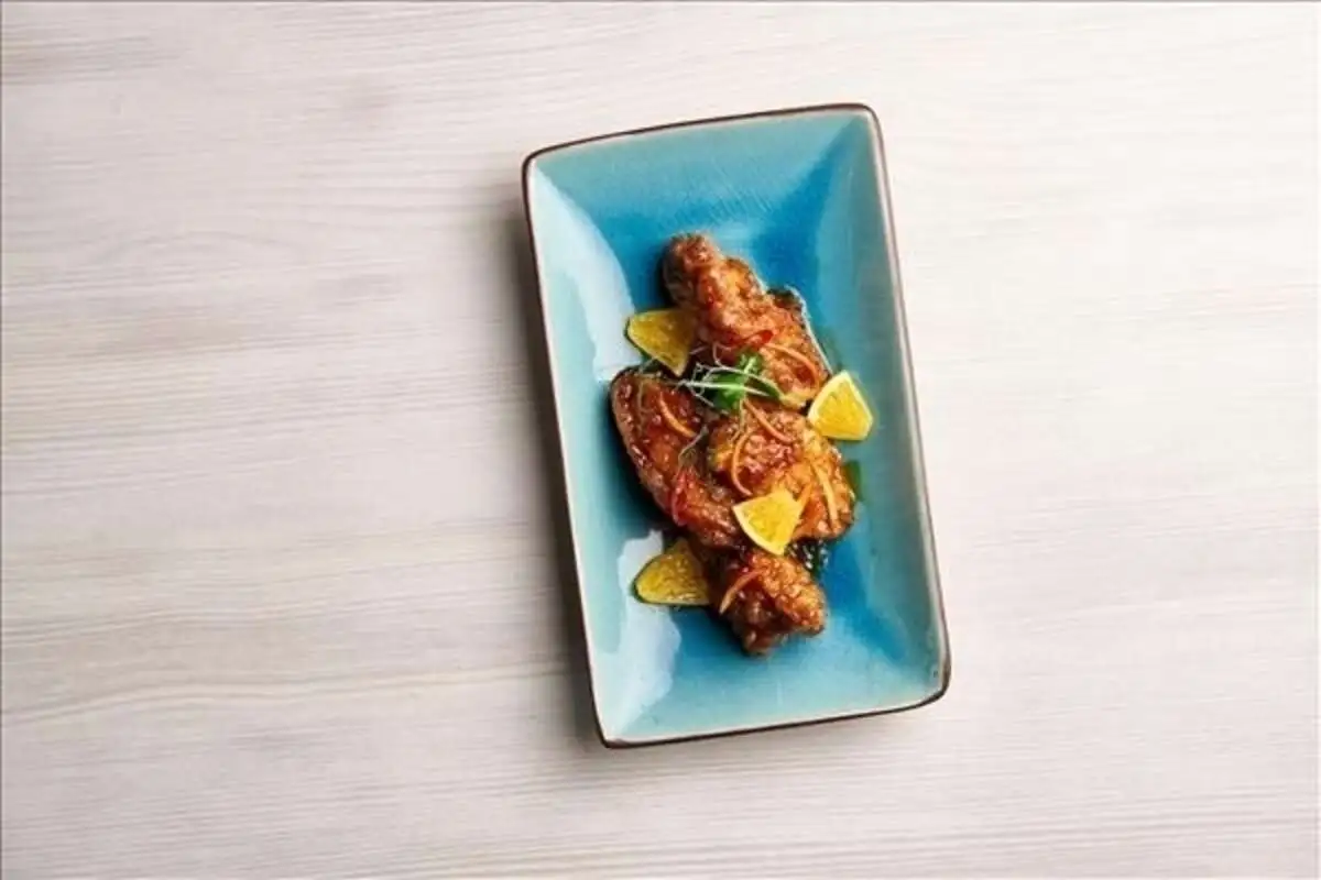 Крылья в апельс. соусе 4 шт.порц.