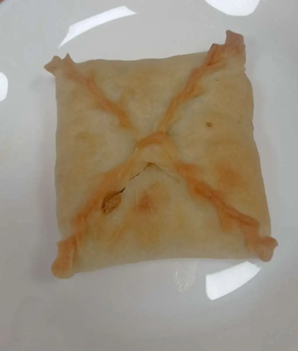 Конвертик с грибами с курицей