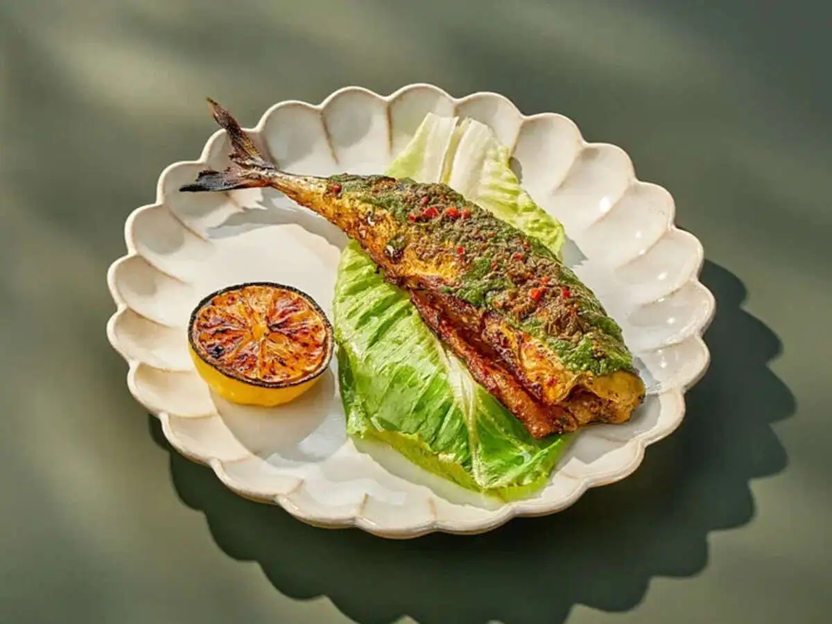 Скумбрия на мангале