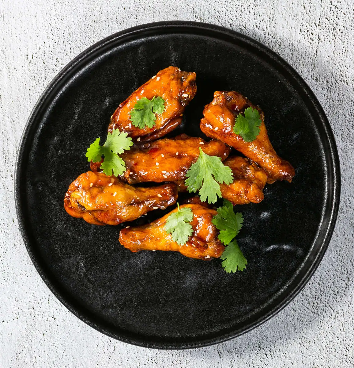 Куриные крылья в кисло-сладком соусе