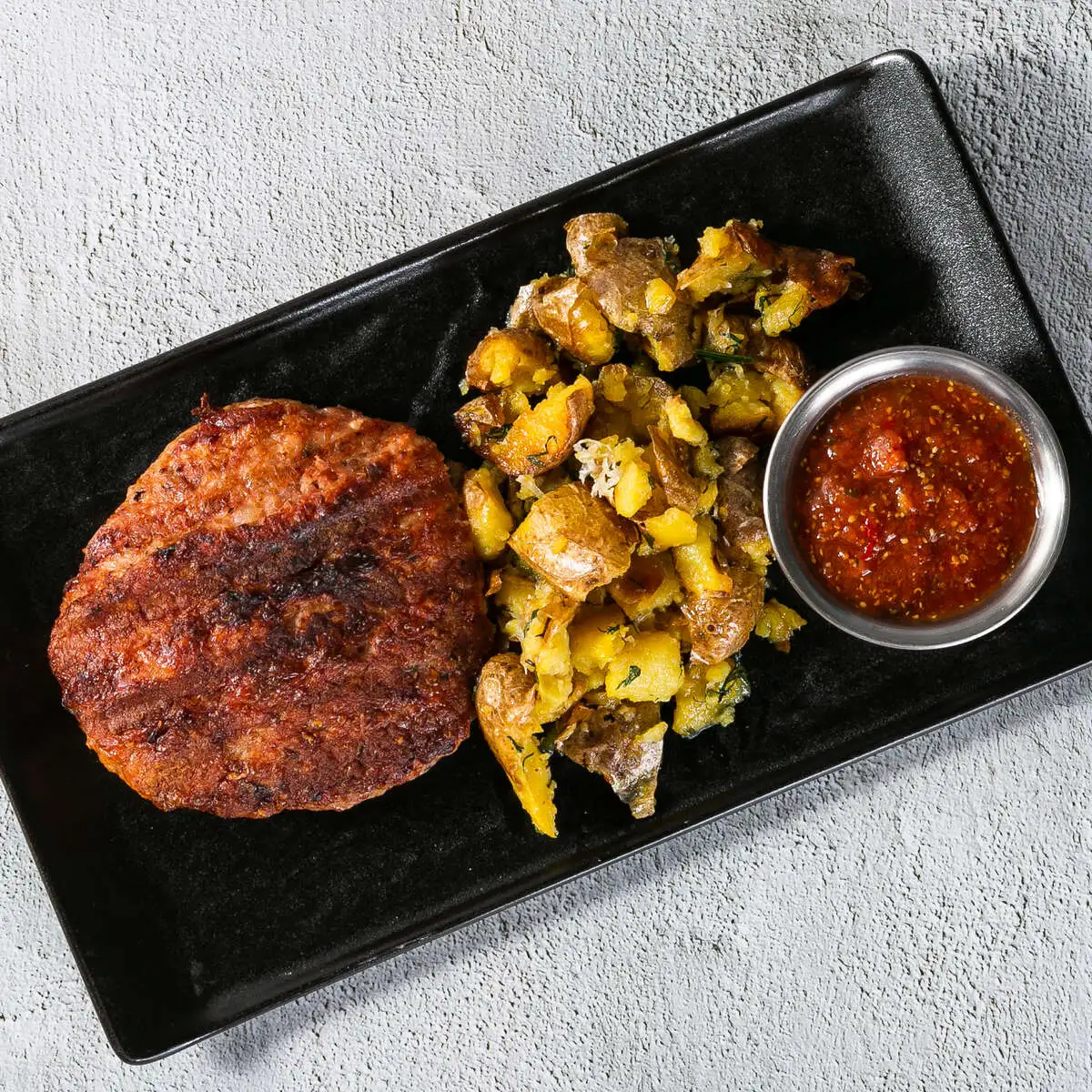 Кебаб с сырной лавой