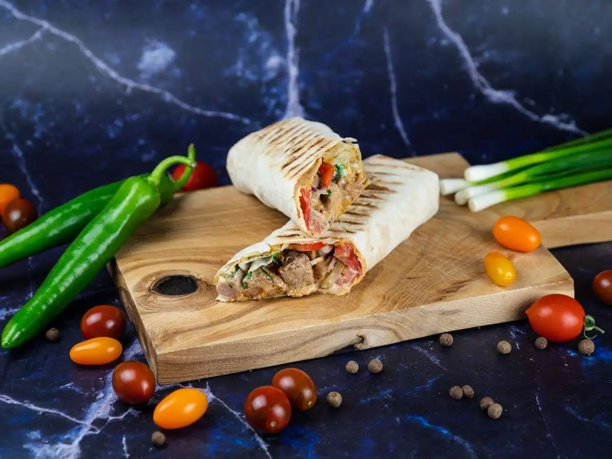 Буррито в лаваше говяжий 