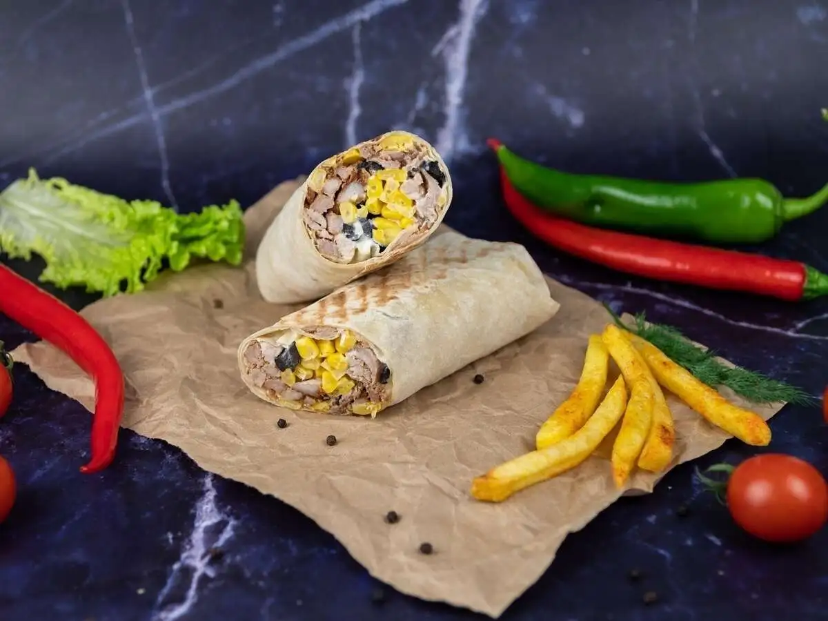 Фахитос в лаваше говяжий