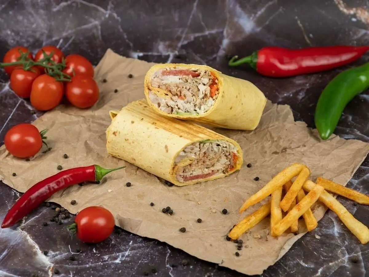 Шаурма по Мексиканский (острая) с курицей
