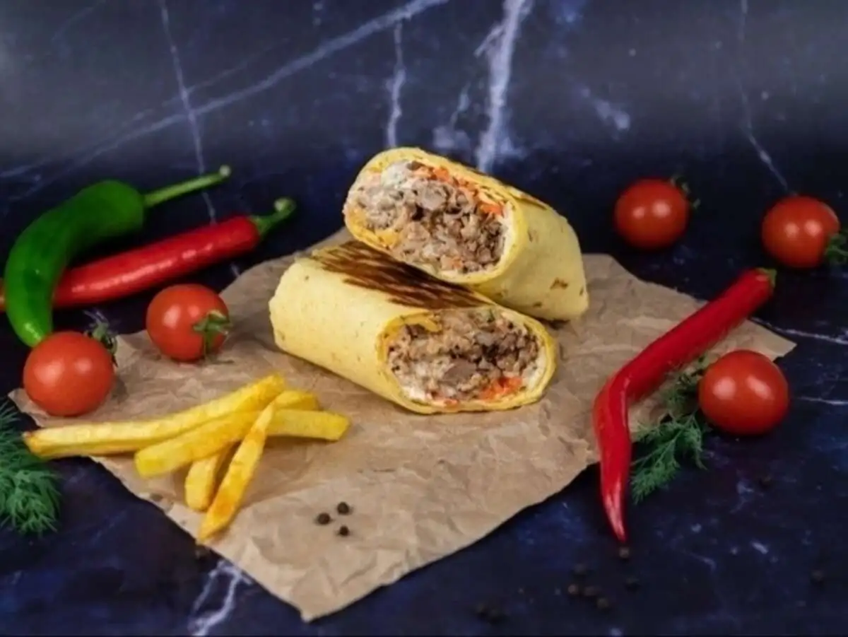 Шаурма по Мексиканский (острая) со свининой