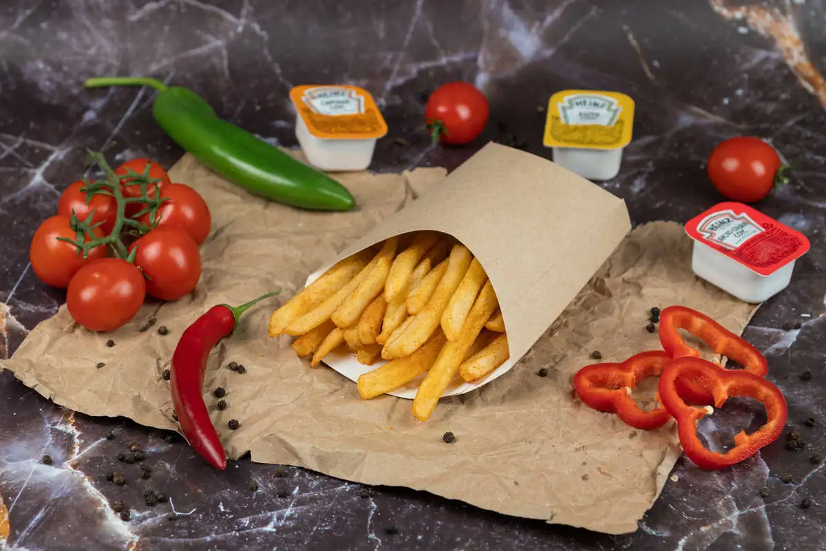 Картофель фри жареный