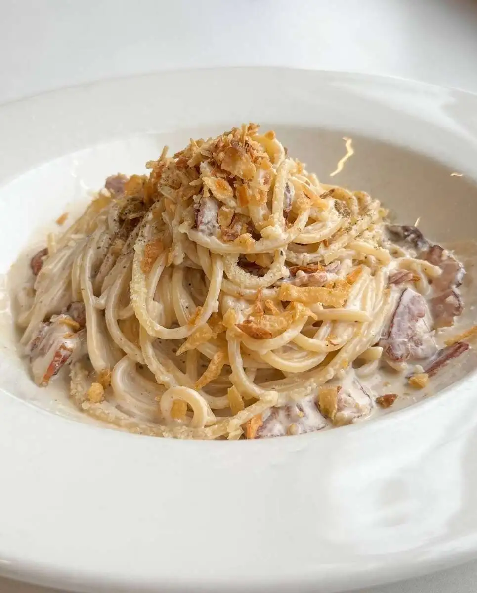 БО Паста с беконом и сливочно-перечным соусом 250 гр