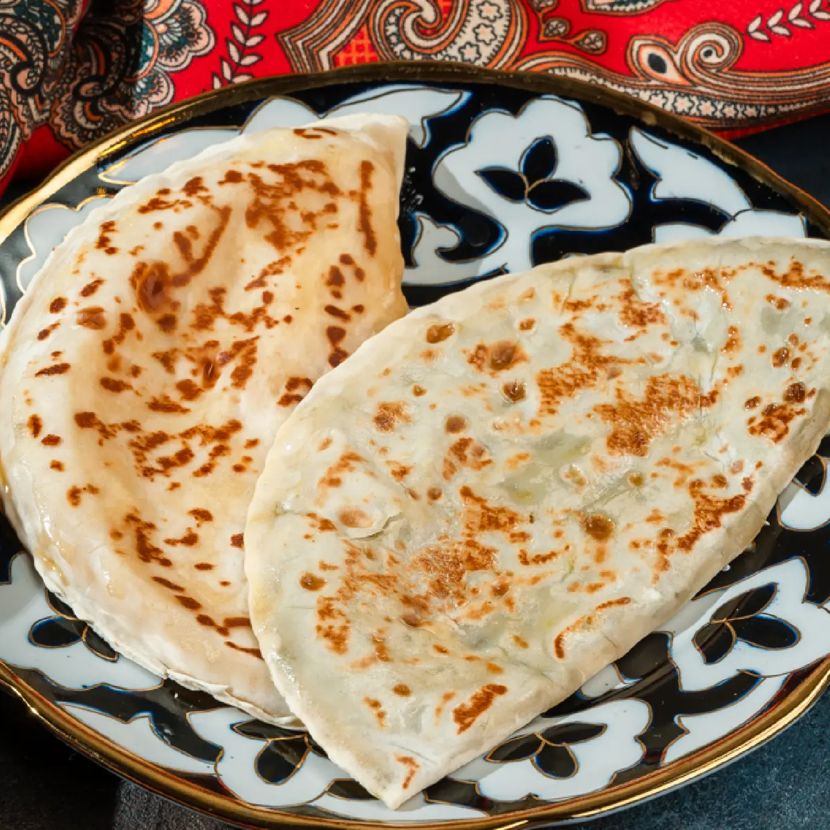 Кутаб с зеленью 