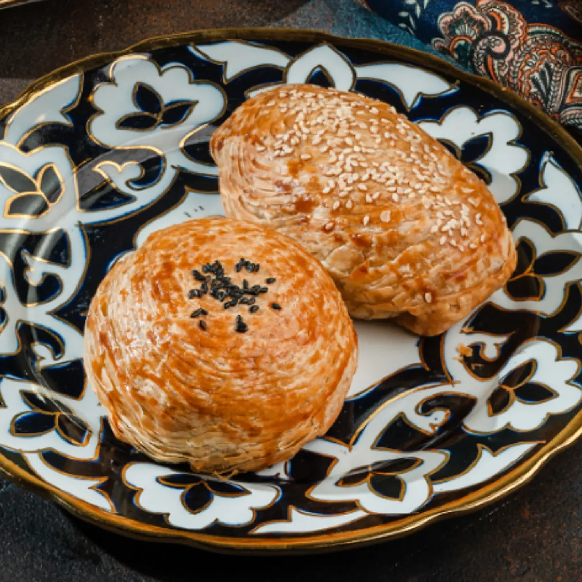 Самса с бараниной 