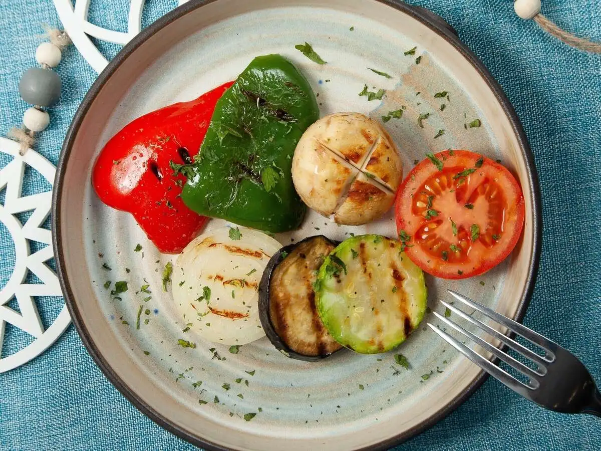 Псита лаханика (овощи на гриле)