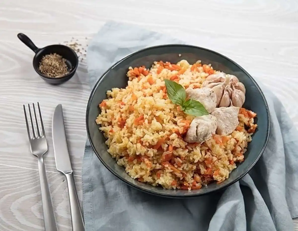 Плов с курицей