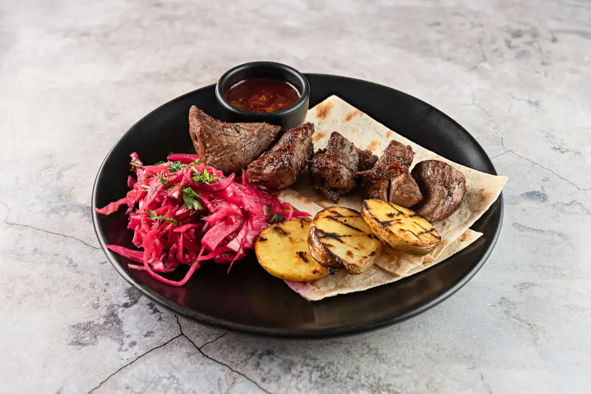 Шашлык из мякоти барашка