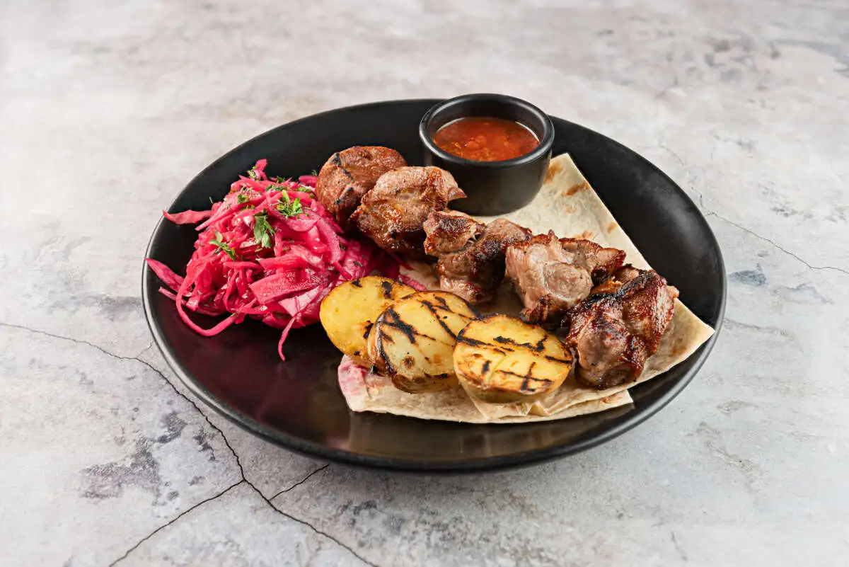 Шашлык из свиной шейки