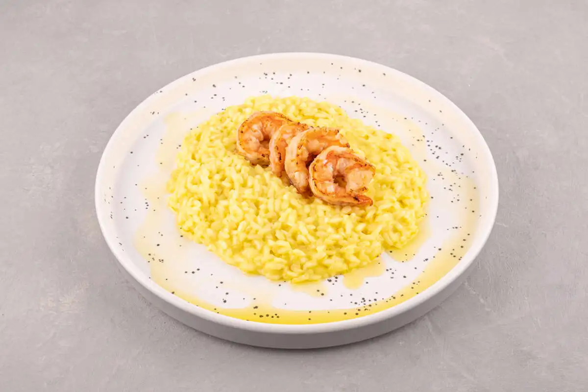 Ризотто с креветками