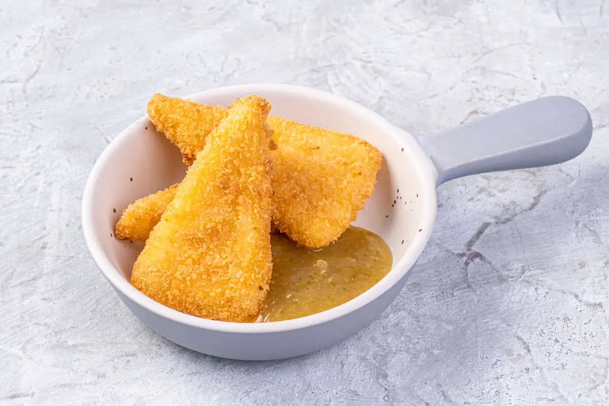 Халуми фри и джем из лайма