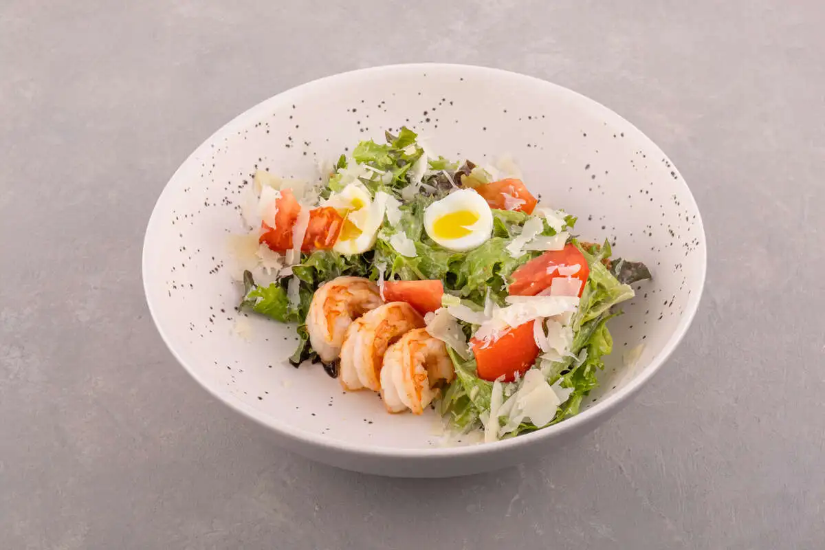 Цезарь с креветками