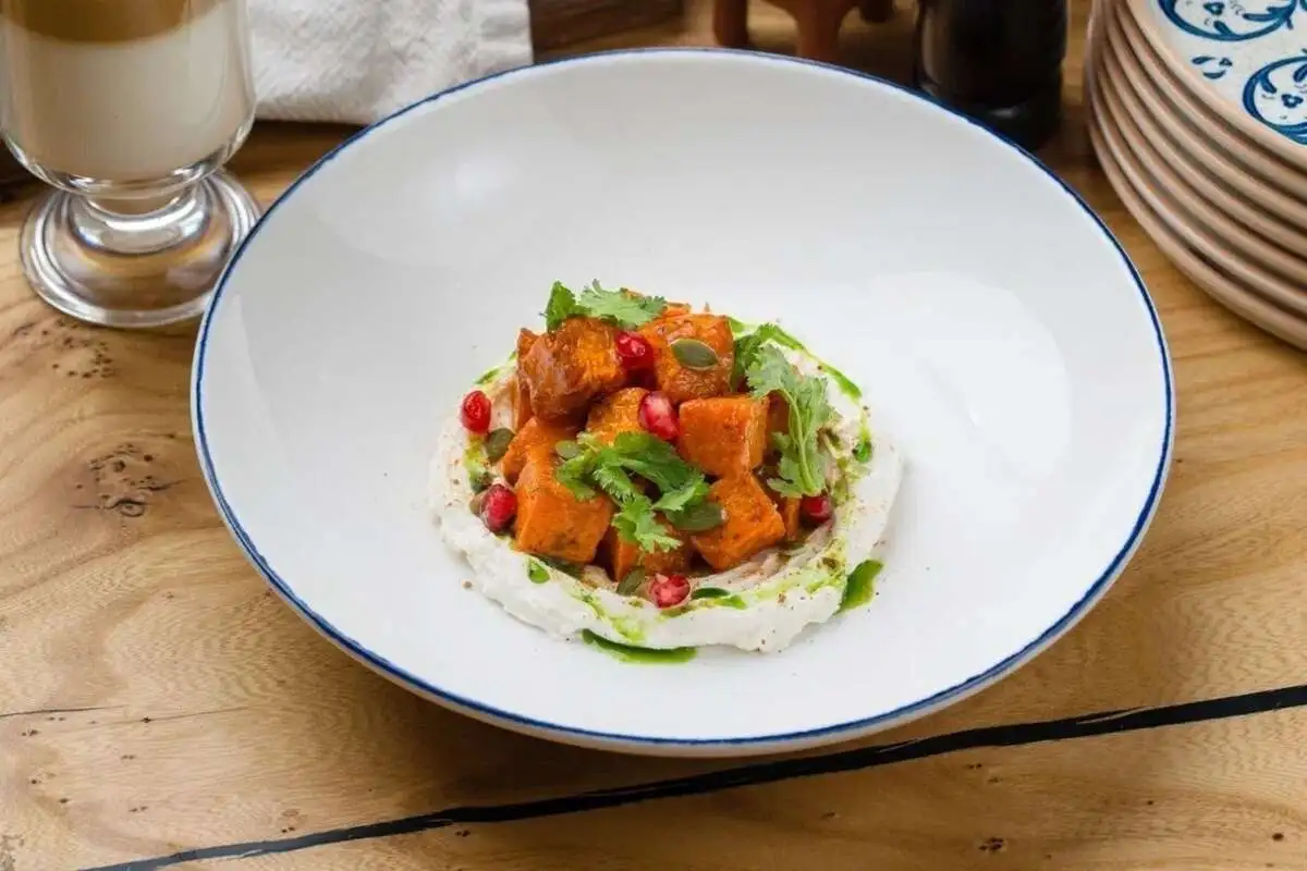 Салат из запеченной тыквы 