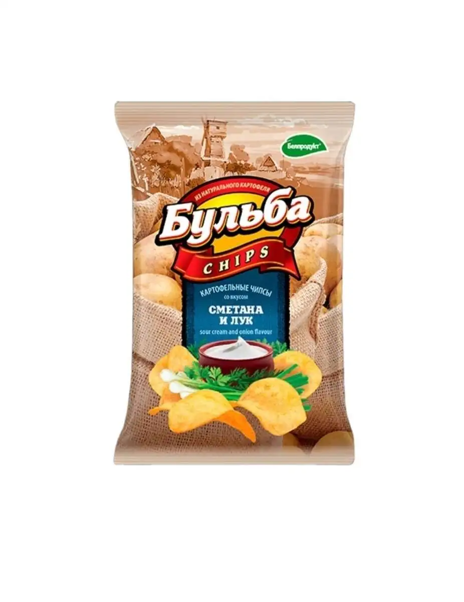 Чипсы Бульба Сметана/Лук 75г