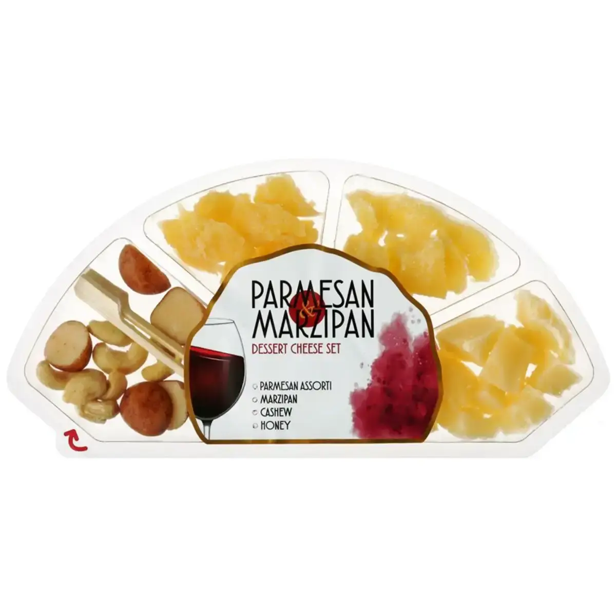 Сырная Тарелка Пармезан/Марципан 140г(м)
