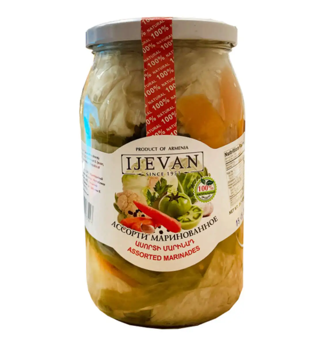 Ассорти Маринованное ИДЖЕВАН 900г(м)